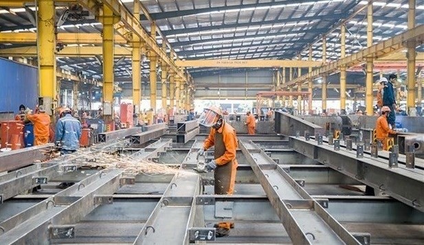 En octubre, el índice de producción industrial de Ciudad Ho Chi Minh aumentó aproximadamente un 2,4 por ciento en comparación con el mes anterior. (Foto: VNA)