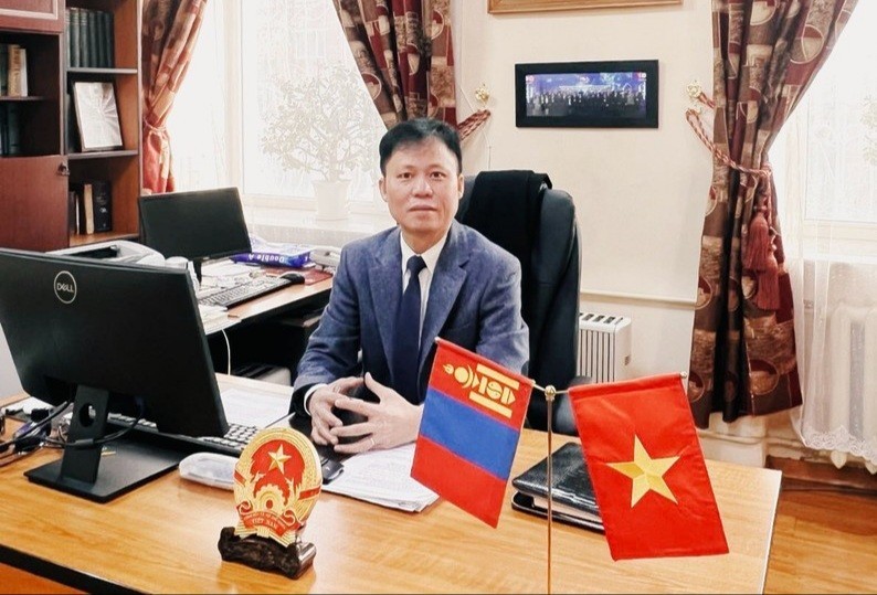 Embajador de Vietnam en Mongolia, Doan Khanh Tam.