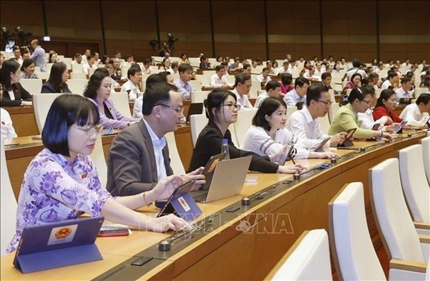 Diputados participantes en la cita (Foto: VNA)