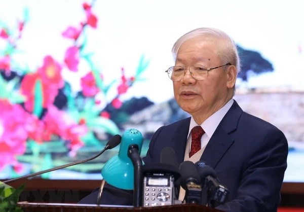 Secretario general del Partido Comunista de Vietnam (PCV), Nguyen Phu Trong (Foto: VNA)