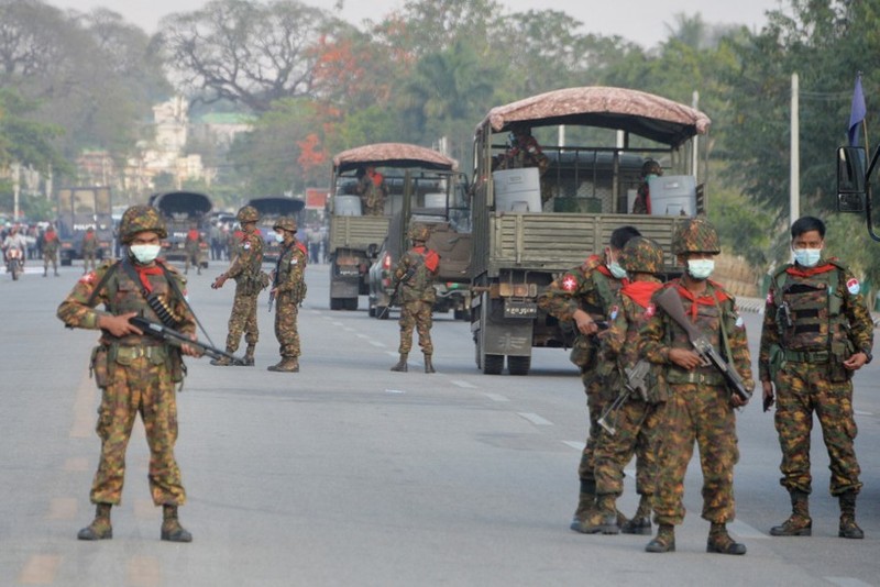 Myanmar declara ley marcial en dos municipios del estado oriental (Fuente: AFP/VNA)