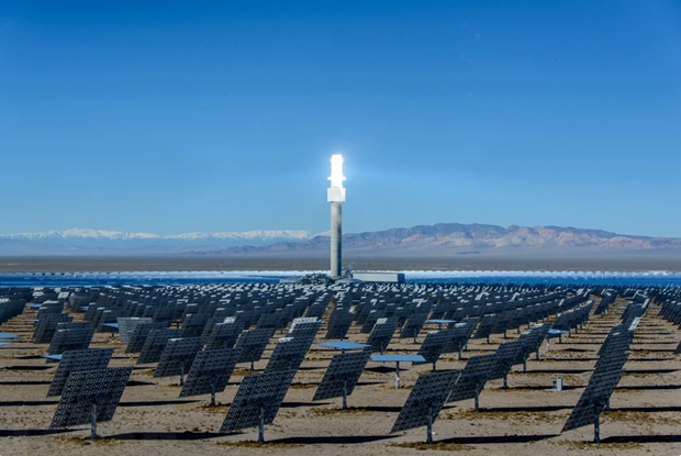 La central termosolar más grande del mundo cerca de Augusta, Australia. (Foto: EPA/VNA)