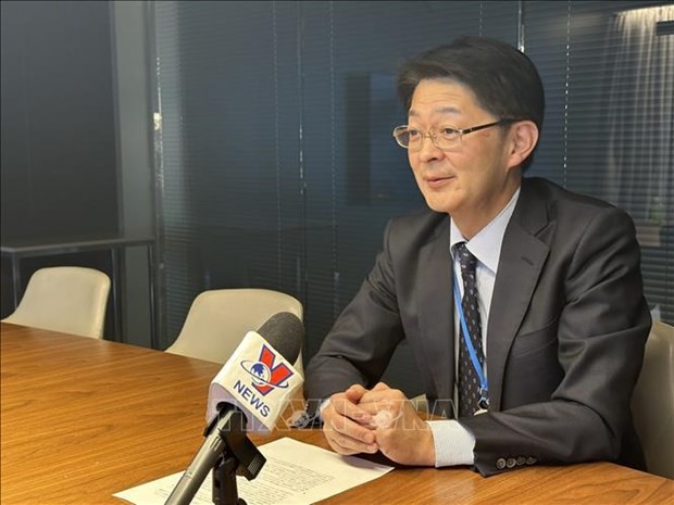 El experto japonés en inversiones inmobiliarias, Koizumi Kenichi (Foto: VNA)
