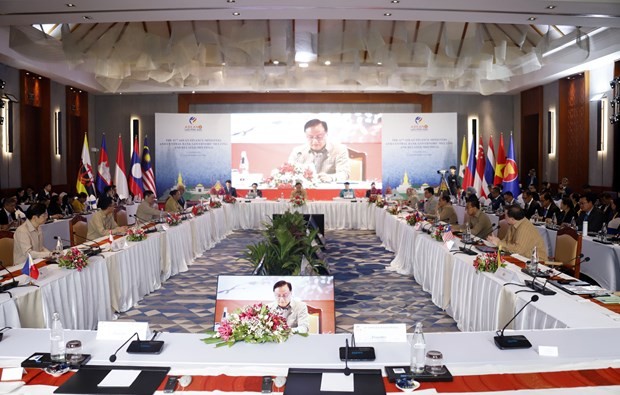 En la 28ª Reunión de Ministros de Finanzas de la Asean (Foto: VNA)