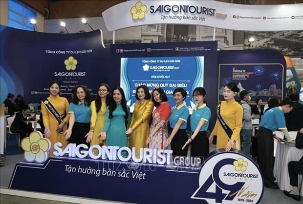 Stand de Saigontourist. (Foto: VNA)