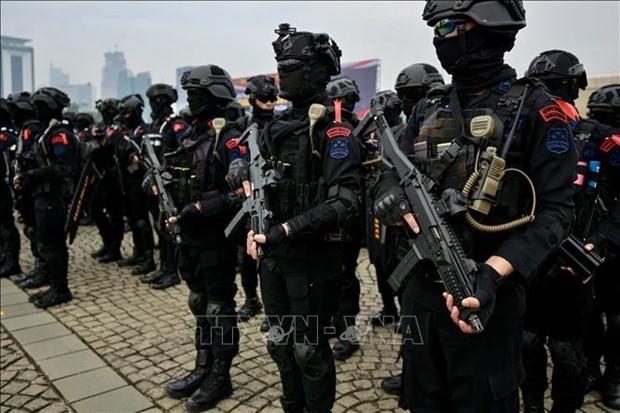 Indonesia desplegará policías para garantizar la seguridad del Foro Mundial del Agua (Foto:AFP/VNA)
