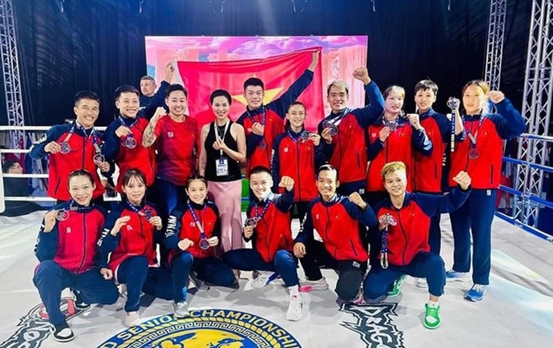 Vietnam gana dos medallas de oro en el Campeonato Mundial de Muay.
