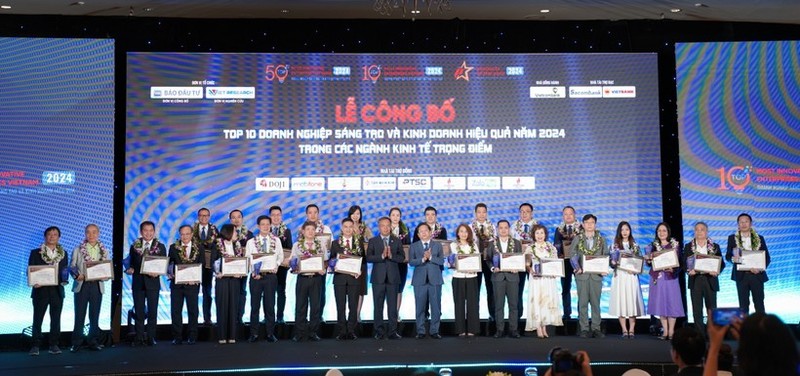 Petrovietnam nombrado entre empresas más innovadoras y eficientes de Vietnam 2024 (Foto: pvn.vn)