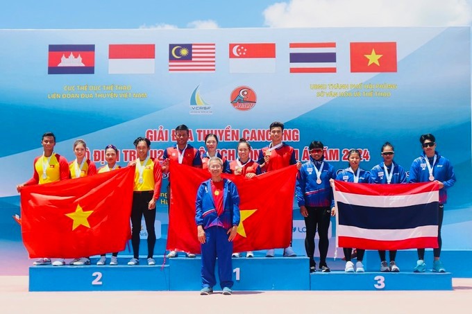 Vietnam gana Campeonato regional de Remo y Piragüismo sub-19 y sub-23. (Foto: hanoimoi.com.vn)