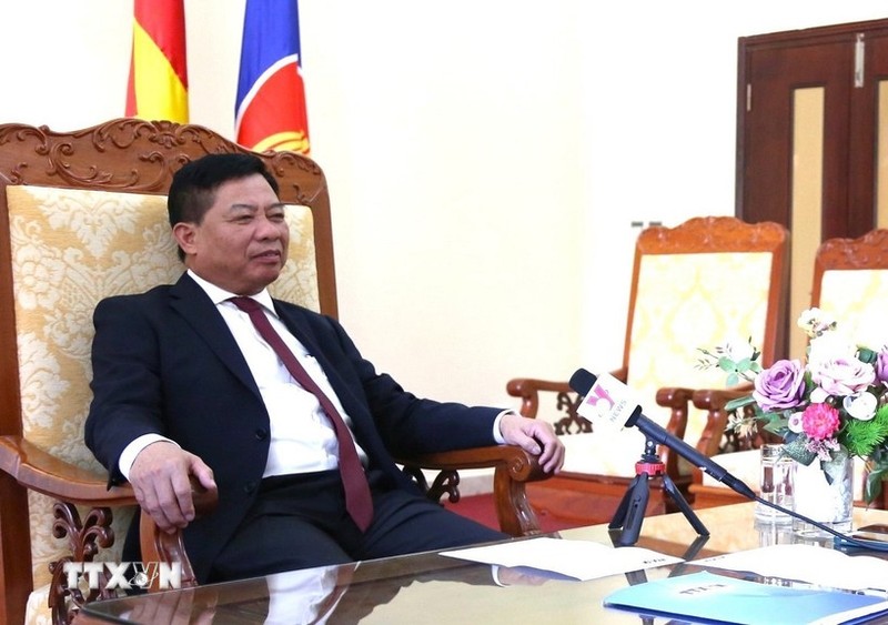 El embajador de Vietnam en Camboya, Nguyen Huy Tang. (Foto: VNA)