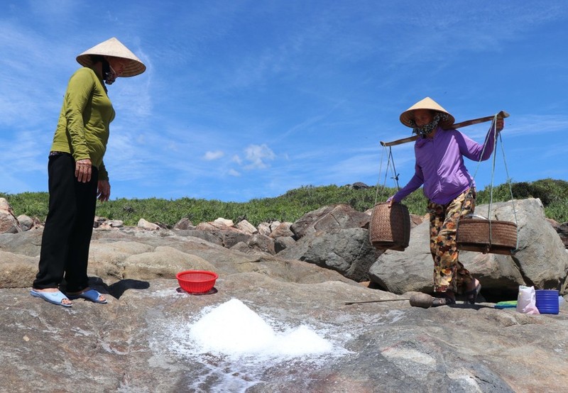 Antigua aldea salinera de Sa Huynh en provincia de Quang Ngai