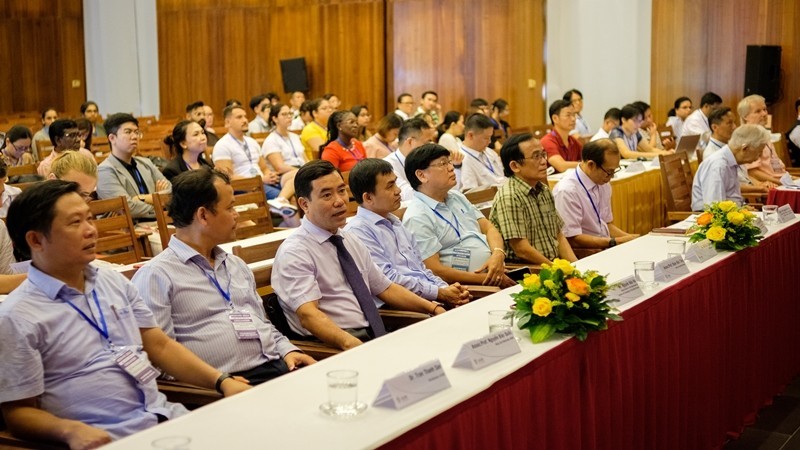 Delegados en el evento