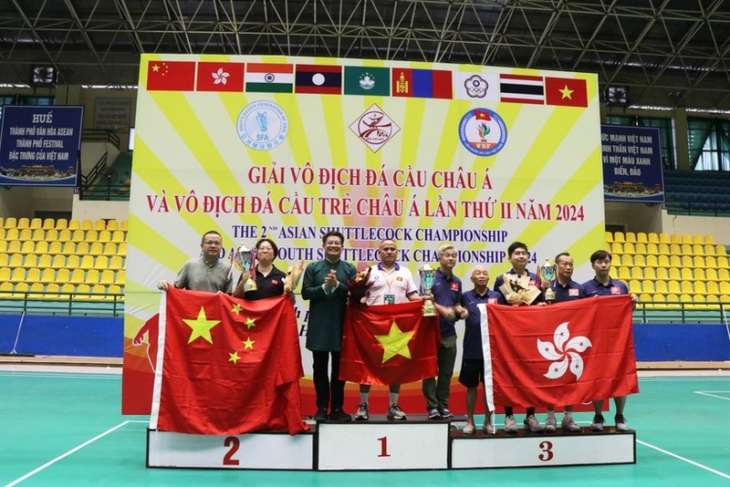 Vietnam, campeón de Torneo Asiático y Juvenil de Volante Patada. (Foto:VNA)