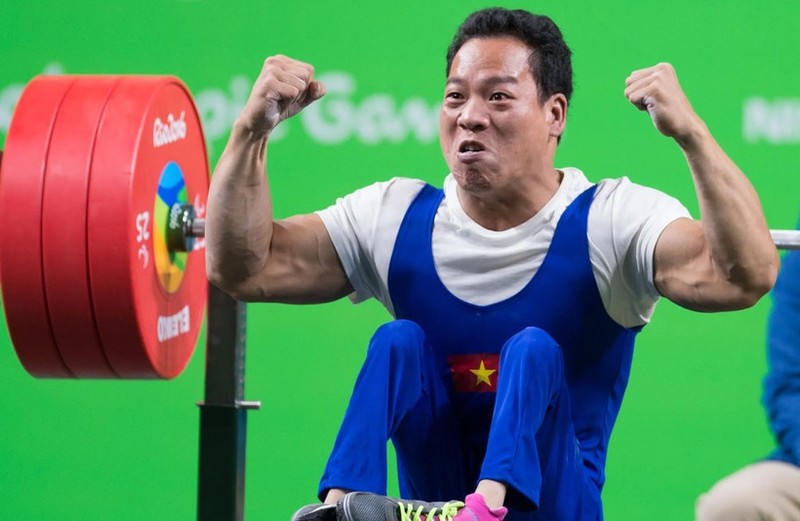 El atleta Le Van Cong (Foto: VNA)