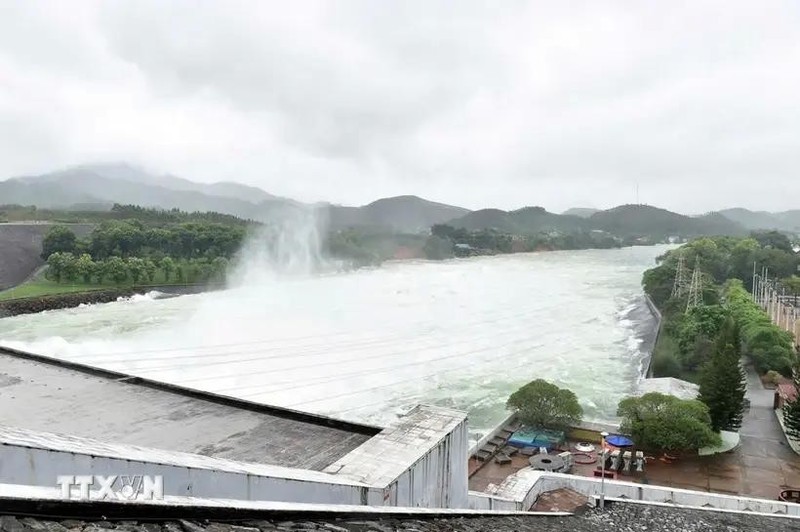 La central hidroeléctrica de Thac Ba. (Foto: VNA)