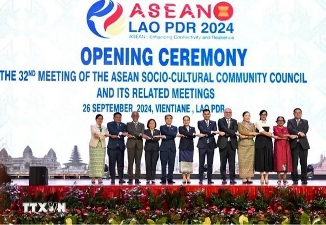 Representantes de los países en la inauguración de la Reunión. (Foto: VNA)