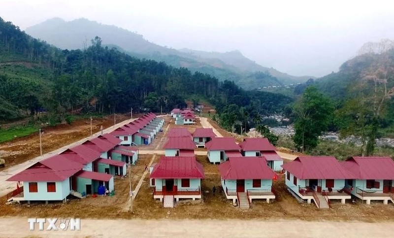 Casas de pobladores en la provincia de Quang Nam. (Foto: VNA)