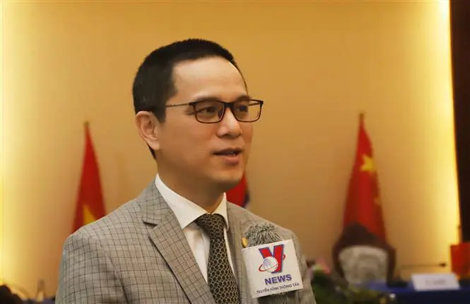 El vicepresidente de la Academia de Ciencias Sociales de Vietnam (VASS), Ta Minh Tuan. (Foto: VNA)