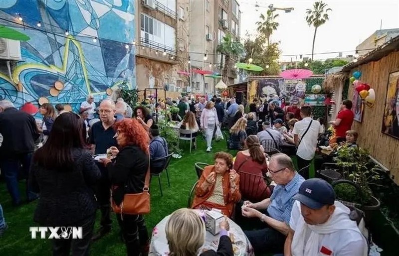 Un espacio cultural y culinario vietnamita en Israel. (Foto: VNA)