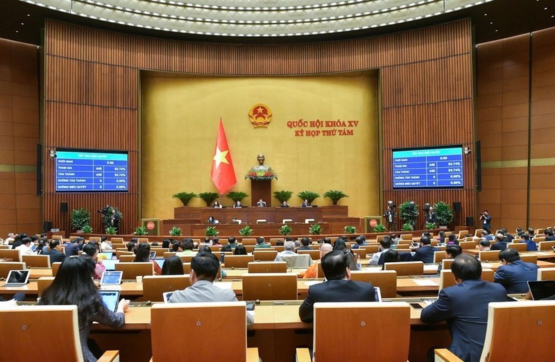 La Asamblea Nacional de Vietnam aprueba la Resolución sobre política de inversión del Programa de Objetivo Nacional de desarrollo cultural para el período 2025 - 2035 (Foto: VNA)