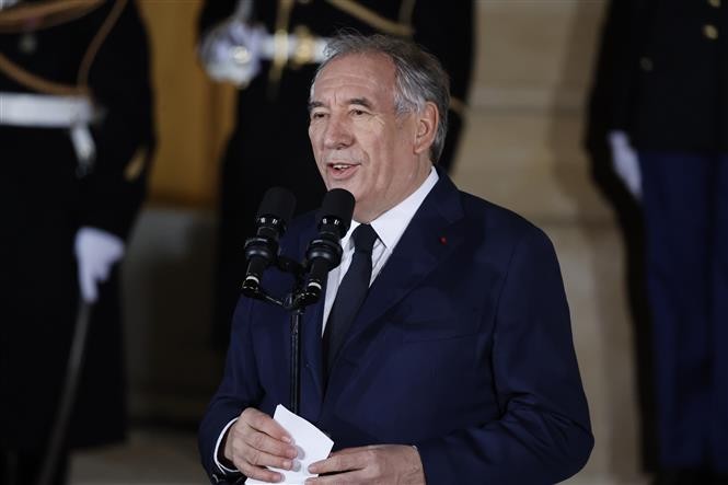 El nuevo primer ministro de Francia, François Bayrou. (Foto: Xinhua/VNA)