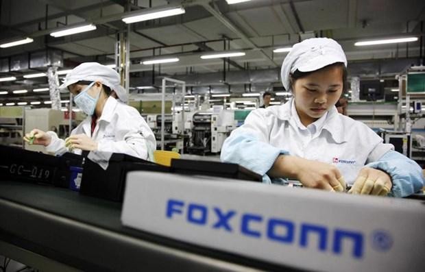 Foxconn planea invertir 300 millones de dólares en Bac Giang para producir Apple Watch y MacBook en Vietnam. (Fotografía: vneconomy.vn)