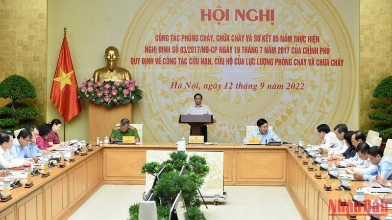 El primer ministro de Vietnam, Pham Minh Chinh, en la cita.