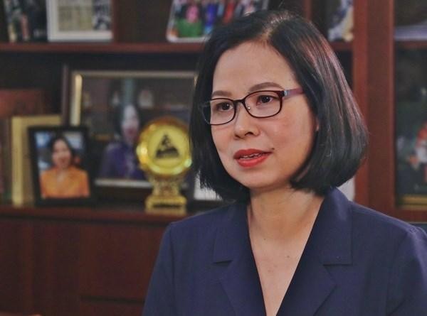  La directora general de la VNA, Vu Viet Trang. (Fotografía: VNA)