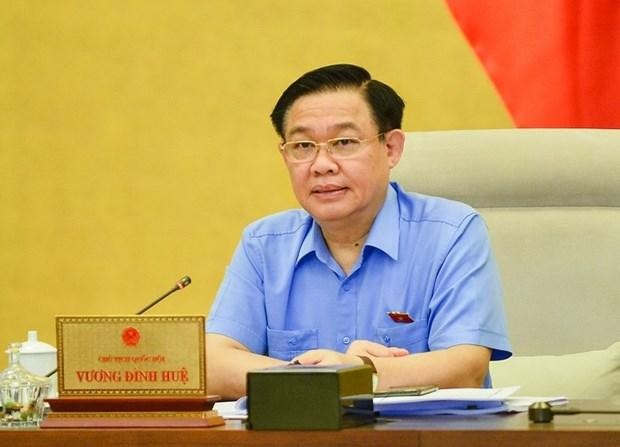 El presidente del Parlamento, Vuong Dinh Hue. (Fotografía: quochoi.vn)