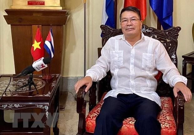 El embajador de Vietnam en Cuba, Le Thanh Tung. (Fotografía: VNA)