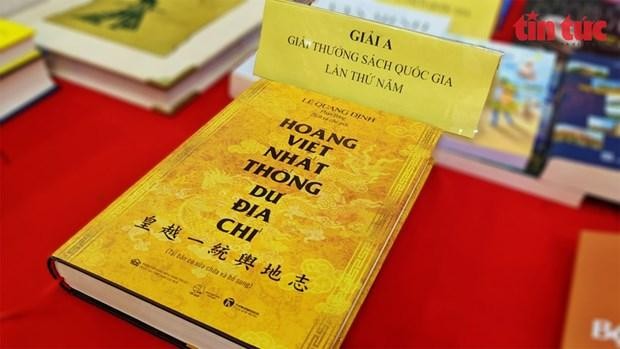 Traducción de libro geográfico bajo dinastía vietnamita Nguyen gana Premio Nacional. (Fotografía: VNA)