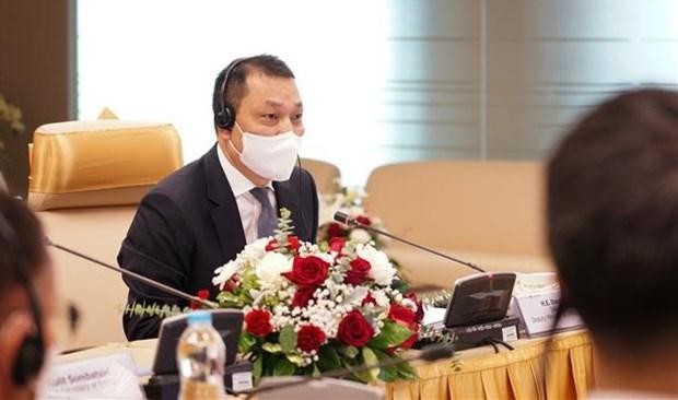 El viceministro de Industria y Comercio de Vietnam Dang Hoang An. (Fotografía: VNA)