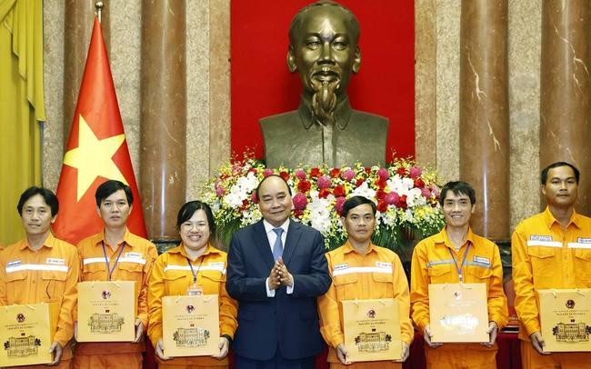 El presidente vietnamita, Nguyen Xuan Phuc, en el evento. (Fotografía: VNA)