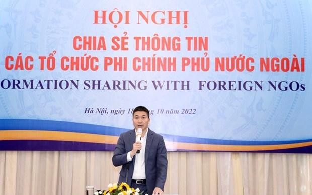 Phan Anh Son, vicepresidente del Comité del Trabajo de Vietnam sobre las ONGs extranjeras. (Fotografía: dangcongsan.vn)