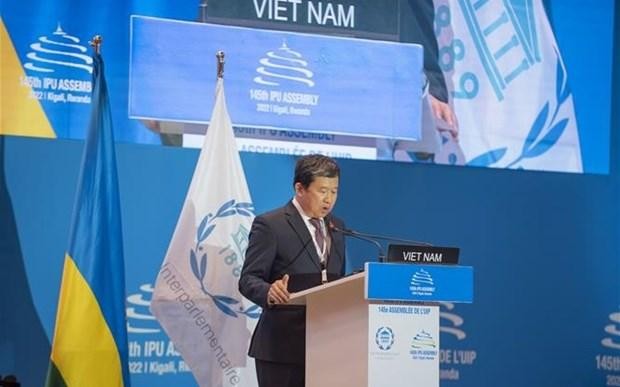 El presidente de la Comisión de Relaciones Exteriores de la Asamblea Nacional de Vietnam, Vu Hai Ha. (Fotografía: VNA)