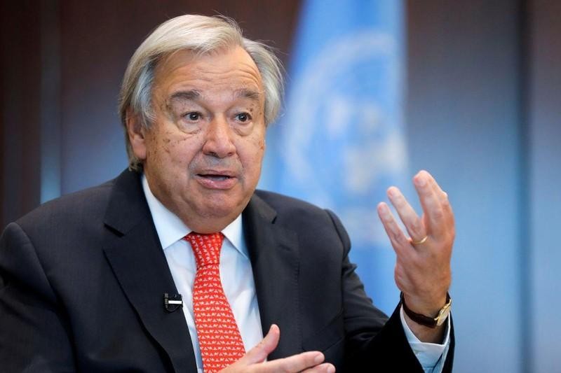 El secretario general de la ONU, Antonio Guterres. 