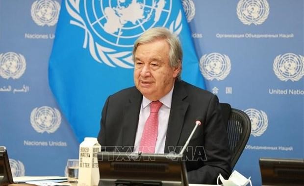 El secretario general de las Naciones Unidas, António Guterres. (Fotografía: VNA)