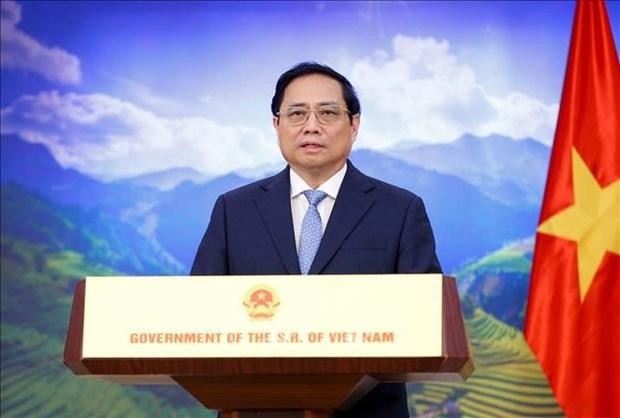 El primer ministro de Vietnam, Pham Minh Chinh (Fotografía: VNA)