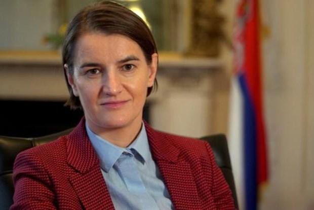 La primera ministra serbia, Ana Brnabic (Fotografía: Reuters)