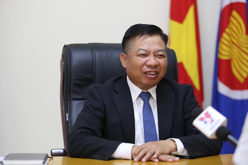 El embajador vietnamita en Phnom Penh, Nguyen Huy Tang (Fotografía: VNA)