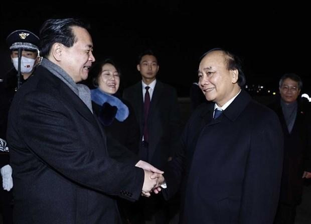 Presidente de Vietnam concluye con éxito visita de Estado a Corea del Sur. (Fotografía: VNA)
