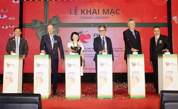 La ceremonia de inauguración de Food & Hotel Vietnam 2022. (Fotografía: VNA)