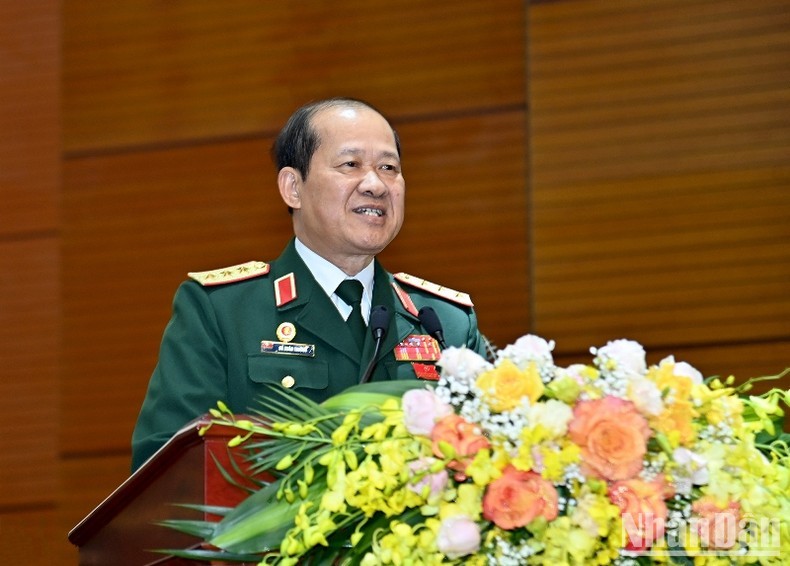 El coronel general Be Xuan Truong (Fotografía: Nhan Dan)