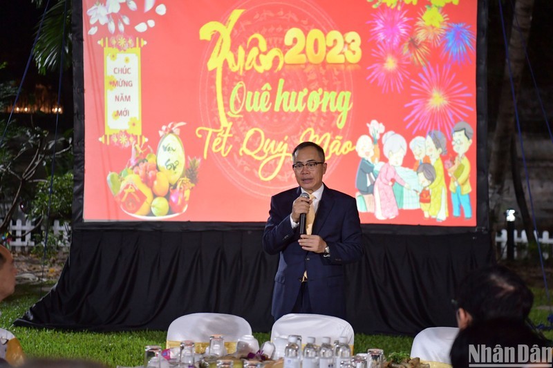 El embajador de Hanói en Bangkok, Phan Chi Thanh, en el evento (Fotografía: Nhan Dan)