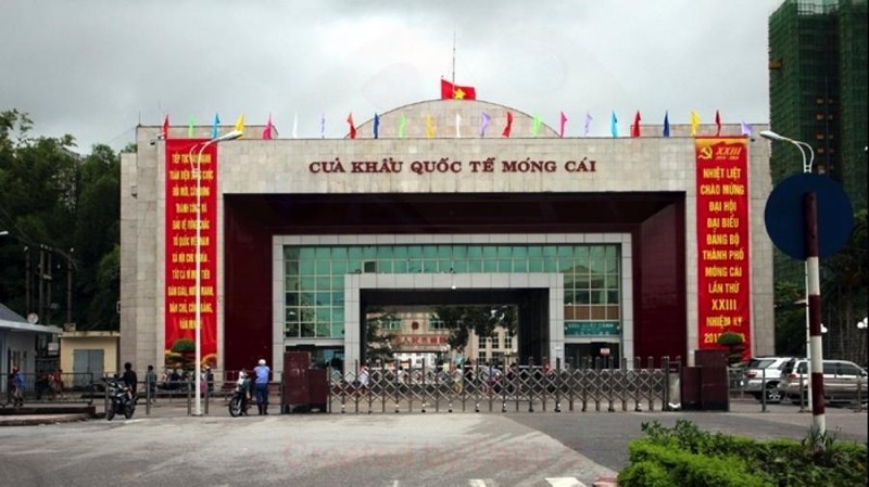 El puesto fronterizo de Mong Cai. (Fotografía: kinhtedothi.vn)