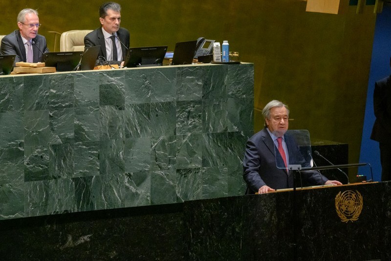 El secretario general de la Organización de las Naciones Unidas (ONU), António Guterres (Fotografía: ONU)
