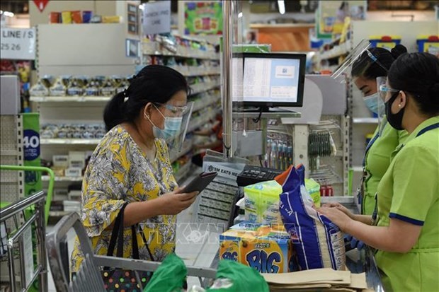 En un supermercado en Manila, Filipinas (Fotografía: AFP/VNA)