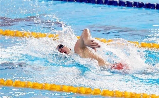 En los SEA Games 31, los nadadores vietnamitas ganaron 11 medallas de oro (Fotografía: VNA)