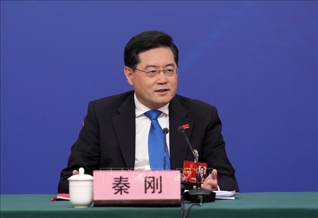 Qin Gang, Consejero de Estado y ministro de Relaciones Exteriores de China (Fotografía: VNA)