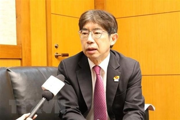 Kiya Masahiko, embajador de Japón en la Asean (Fotografía: VNA)